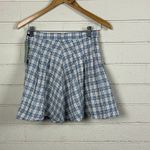 Urban Outfitters  Plaid Blue Mini Skirt size S Photo 6