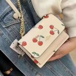 Coach Mini Klare Crossbody With Heart Cherry Print CE656 Photo 1
