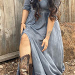 Shyanne  Western Country Maxi Dress Photo 0