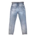Pistola  Nico Light Blue Distressed High Rise Mom Jeans Photo 5