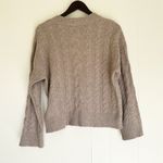 Noisy May  Cable Knit Sweater Brown Medium Photo 5