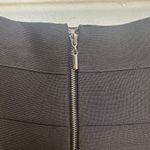 Bebe  Slate Gray Bandage Bodycon Mini Skirt Indie Sleaze Y2K Going Out Size Small Photo 4