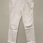 Hudson Jeans Hudson Thalia 90’s Loose Fit Jeans White Knee Holes Button Fly New 24 Photo 0