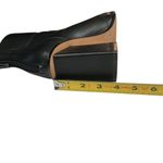 Jessica Simpson Marlea Square Block Heel Ankle Boots 8.5 Black Leather Zip Back Photo 12