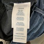frame denim FRAME Le Skinny De Jeanne Dark Wash Dawn Chew Rips Blue Photo 6