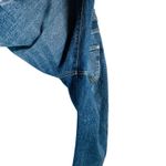 Pilcro The Vintage Straight Jeans Sz 27 Blue High Rise Raw Hem Boho Retro Chic Photo 9