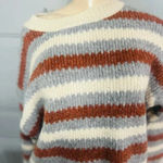 Pink Lily  Boutique Stripped Knit Sweater very soft and cozy Womens sweater Photo 9