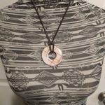 *5/$25 sale* Vintage reversible washer necklace Pink Photo 1