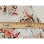 Rue 21 Women's Top Blouse Long Sleeve Ivory Floral Print Bohemian Size XS Photo 6