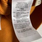 Madewell Orange Corset Crop Knit Sweater Tank Fresco Size Small Photo 11