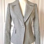 Alex Marie Elegant Gray linen-blend Women's Blazer Photo 0