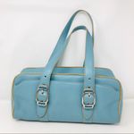 Cole Haan  teal textured leather purse, NWT Photo 2