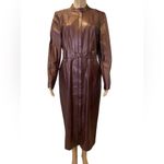 BGL Bodycon Crewneck long sleeve dress size XL Brown Photo 1