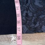 Gerard Darel Womens Lace Panel Short Sleeve Shift Dress Black Sz 36 (4) Photo 8