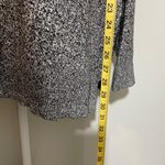 Karen Scott NWT  Black White Marl Cable Knit Ballet Neck Sweater Plus Size 3X New Photo 4