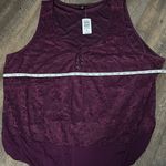 Torrid  Lace Corset Seamed Lace-Up Bodysuit Purple‎ Size 5X NWT Photo 5