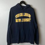 Jansport Vintage 90s Y2K  Hoodie XL The College of New Jersey Navy Sweatshirt Photo 6