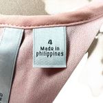 Lauren Conrad Dye Dipped Chiffon Maxi Dress 4 Flowy Beach Boho Vacay Resort Soft Pink Photo 8