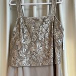 Alex Evenings  gold evening gown and jacket set Photo 6