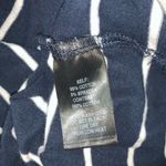 Lulus  Womens T-Shirt Dress Size M Blue White Striped Casual Cotton Stretch Photo 6