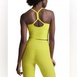 Beyond Yoga  NWT Slim Racerback Cropped Tank Citrus Pop Heather Yellow Medium Photo 1