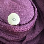 Lululemon Rush Hour Hooded Jacket Darkest Magenta Size 6 Photo 12