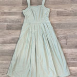 Universal Threads Universal Thread Mint Green Denim Sundress Flowy, Pleated, Pockets S30 Photo 0