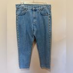 Moschino  COUTURE Light Wash‎ Nailhead Studded Jeans Size 8 Photo 1