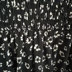 Wall Flower Long Sleeve Floral Dress Black White Size L Photo 4