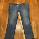 Torrid  pull on boyfriend straight super soft mid-rise jeans size 2(2X) . Photo 3