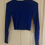 tna size small blue long sleeve Photo 0