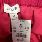 J.Crew Scalloped Linen Skirt Mini High Waisted Pockets Begonia Pink 2 NWT Photo 2