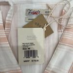 Faherty Peach Striped Organic Cotton Baja Surf Dress XS Pink Photo 6