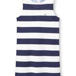 Vineyard Vines  X Target Striped Crewneck Knit Dress Navy Blue & White Sz Medium Photo 1