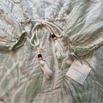 Cynthia Rowley NWT, Palm Print Linen Blend Swimsuit Cover Up Dress, Sz L Photo 10