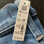 Madewell NWT   Kick Out Mid Rise Blue Jeans Ankle Length Size 32 Photo 4