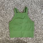 Athleta  Aurora Seamless Crop Tank Top - Baja Green small Photo 1