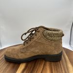 Rugged Outback Boots Brown Suede Leather Outdoor Travel Hiking Women's 5.5 Photo 5