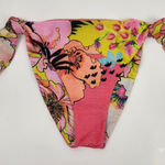 Agua Bendita  Haim Reversible Bikini Bottom Praia Size 3XL Pink Neon NWT Photo 0