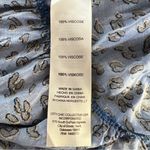 Loralette Maxi Dress Blue Cheetah Print Geometric Print Tiered 3/4 Sleeve Size undefined Photo 7