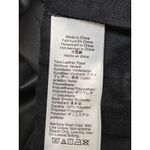 J.Crew  Pleated Black Vegan Leather Midi Skirt 14 Long Classic Quiet Luxury Photo 5