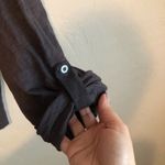 Jag jeans Jag Blue Gray Popover‎ Henley Hi Low Top Photo 3