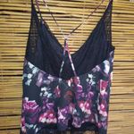 Bar III  Black Flowered Cami XL Plus Photo 3