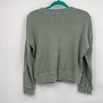 Madewell  Waffle Knit Boxy Sweatshirt Tee small Photo 5