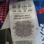 Farm Rio NWT  X Adidas Navy Blue Tropical Edgy Oversized Short Sleeve Top Size 4X Photo 4