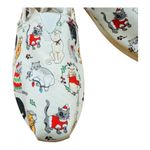 Toms Playful Cat Print Slip-On Shoes Photo 3