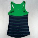 Lululemon‎ Tank Top Racerback Striped Athletic Sleeveless Size 6 Blue Photo 4