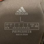 Adidas  womens athletic black leggings size L Photo 7