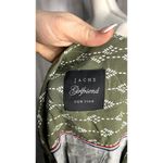 Jachs Girlfriend ‎ Women's XL Green Geometric Button Front Blouse Photo 4