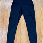 Colorfulkoala Black High-Waist 7/8 Leggings with Pockets – Size M Photo 3